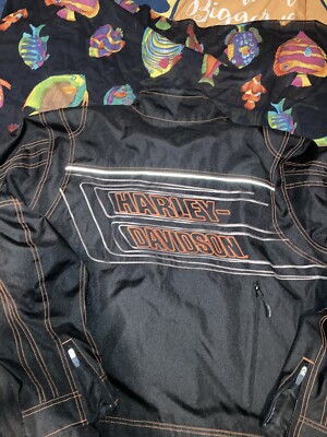 Harley Davidson Riding Jacket Men s Large Motorcycle Wear Manufactured 2011