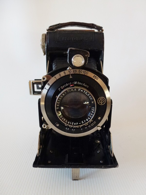 PORST Hapo 45 Germany Folding Camera 6x9 With Radionar f4.5/105mm