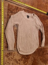 CALVIN KLEIN Women's Pink SPARKLE / Rose Gold Sweater Sz Small #S51