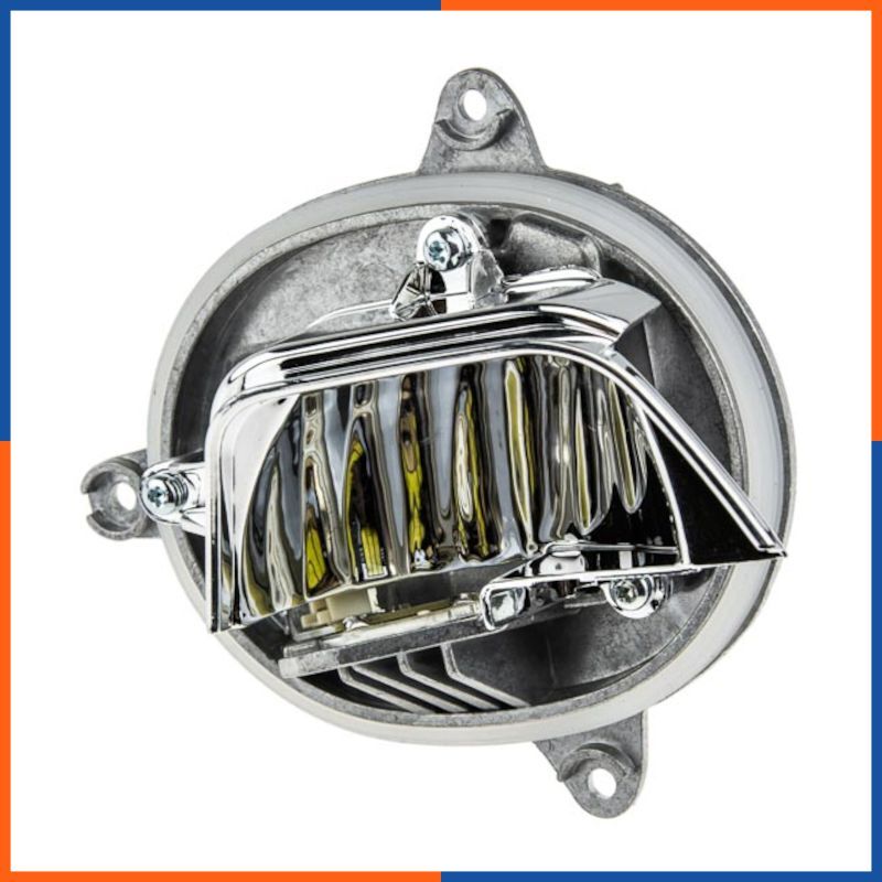 Unité de commande d'éclairage LED gauche 63117381449 en aluminium durable pour phares BMW