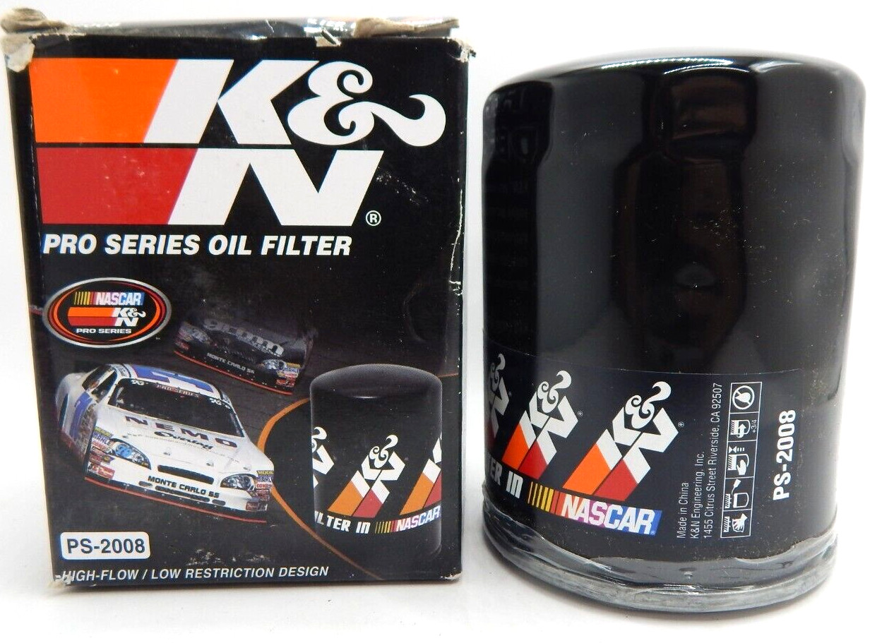 K&N PS2008 Performance PREMIUM Engine Oil Filter PS-2008