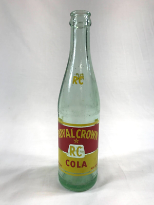 Vintage Royal Crown RC Cola Soda Bottle Glass 10oz Texas Bottling