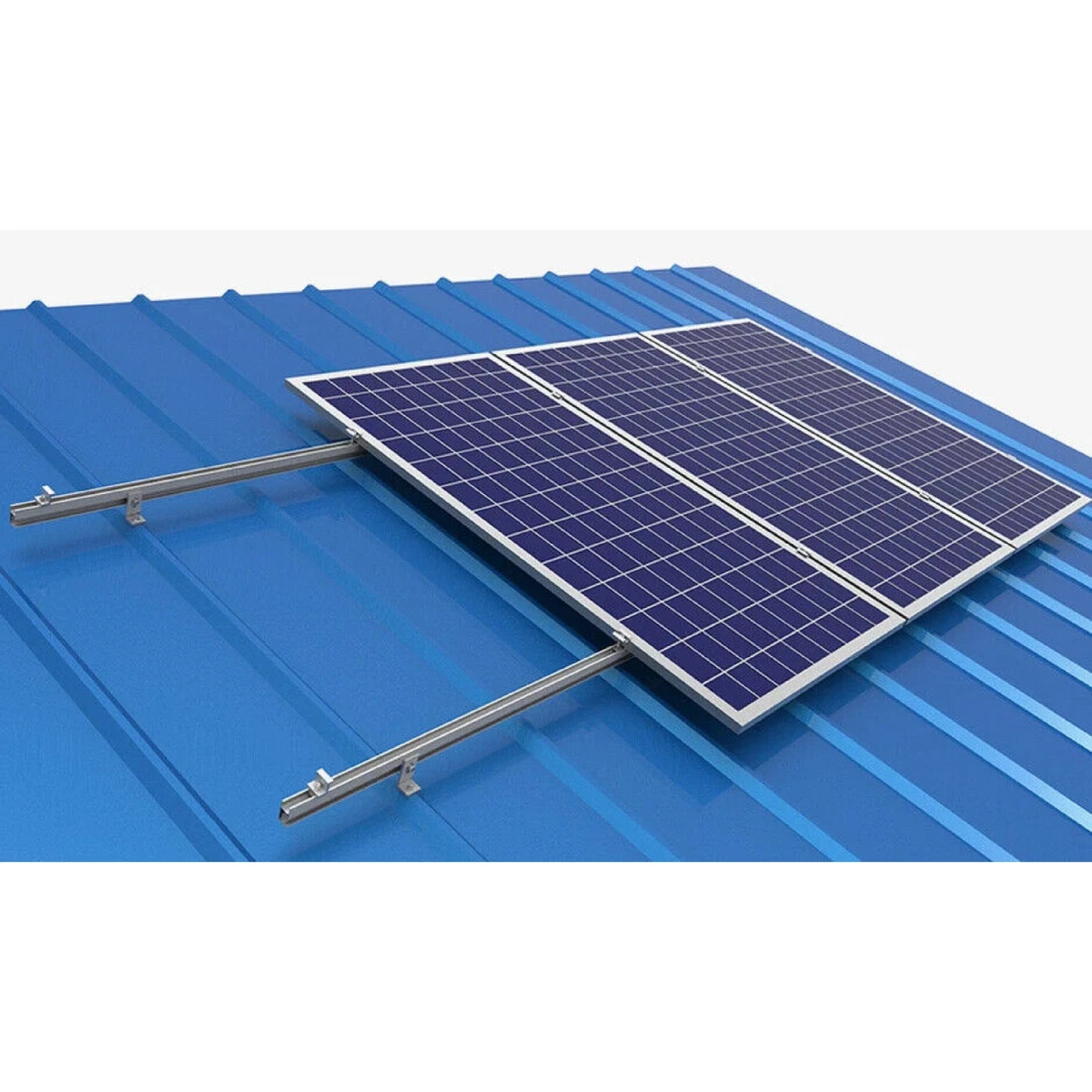 ALVOLTA 4 x Solar Panel Tin Roof Mounting Kit - Suitable for 4 Solar Panels