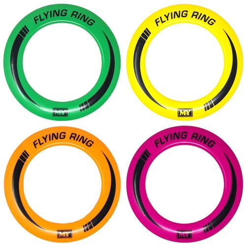 Flying Ring Disc Flyer Kids Family Summer Outdoor Play Toy 25cm eBay
