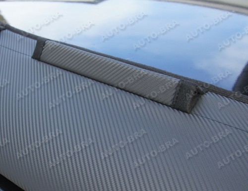 Carbon BRA für Dacia Dokker - Lodgy Bj. ab 2012 Haubenbra Steinschlagschutz - Bild 5 von 7