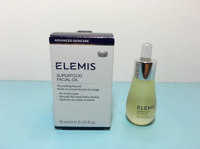 ELEMIS - SUPERFOOD FACIAL OIL - ALL SKIN TYPE - 0.5 OZ - NEW & BOXED