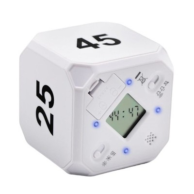 Cube-Timer KüChentimer Schwerkraftsensor Flip Meditationstimer für Zeitmana4741