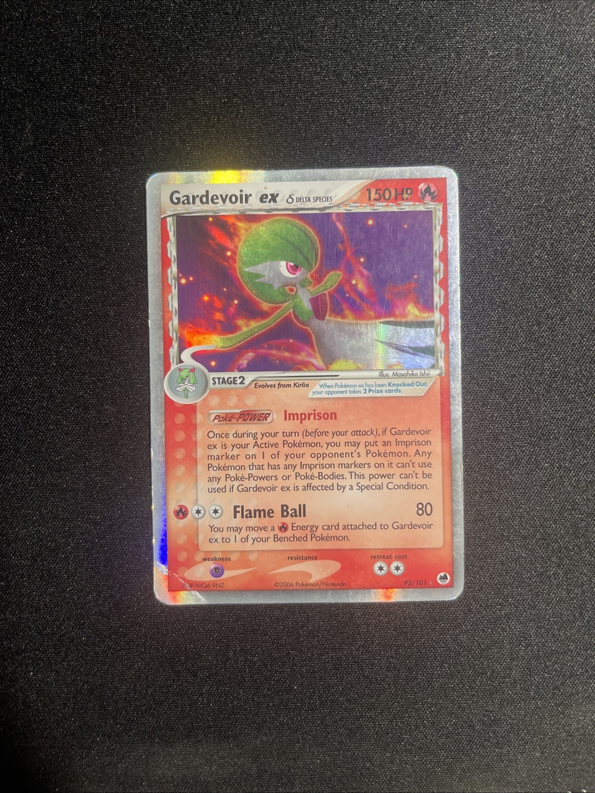 Gardevoir ex (Delta Species) Holo Ultra Rare Dragon Frontiers 93/101 NM