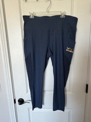 Xersion Women s Size XXL leggings Blue Athletic Yoga New