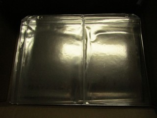 unbranded plastic cover holders 2 per sheet 3 holes lot of 150