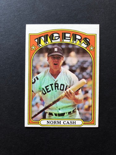 Norm Cash #150 1972 Topps card