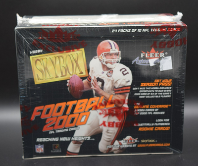 New 2000 Fleer Skybox Football Hobby Box-Factory Sealed Unopened