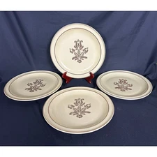 PFALTGRAIF Village Vintage 1970s Dinner Plates 10.5" Set of 4