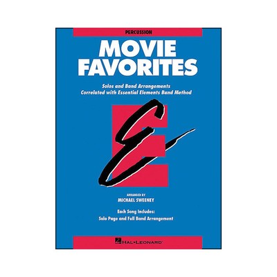 Hal Leonard Movie Favorites Percussion