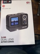 SJCAM SJ20 Dual Lens Action Camera 4K Night Vision 20MP Sport Camera Waterproof