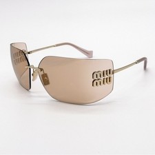 NEW MIU MIU MU54YS ZVN20F SHIELD SMU 54Y ZVN20F WOMEN SUNGLASSES MU 54YS