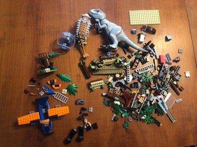 Lego Jurassic World 75941 75942 Incomplete Sets Indominous Rex Stegosaurus Blue