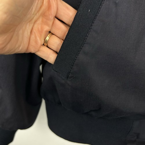 Vintage Members Only Jacket Men L Bomber Racer Casual Full Zip Blue 80s 90s Read - Picture 8 of 11