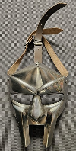Medieval Doom Mask MF DOOM Mask Mad Villain Mild Steel Gladiator 
