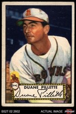 1952 Topps #82 Duane Pillette Browns 3 - VG