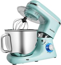 Aucma Stand Mixer,7L Tilt-Head Food Mixer, 6 Speed Electric Kitchen Mixer