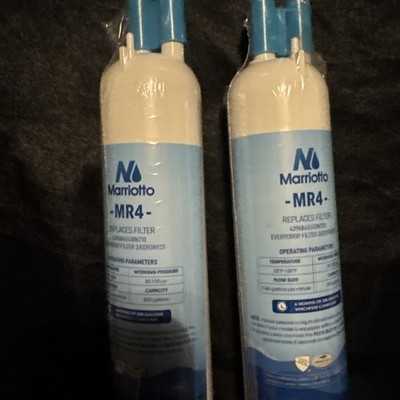 2PK Marriotto MR4 Water Filter-Replaces Whirlpool 4396841/4396710 Everydrop
