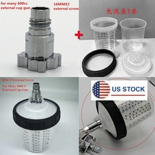 600ML Disposable Cup w/M16x2 External Thread ...
