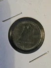 1949 canadian dime - DARK toning - 80% silver