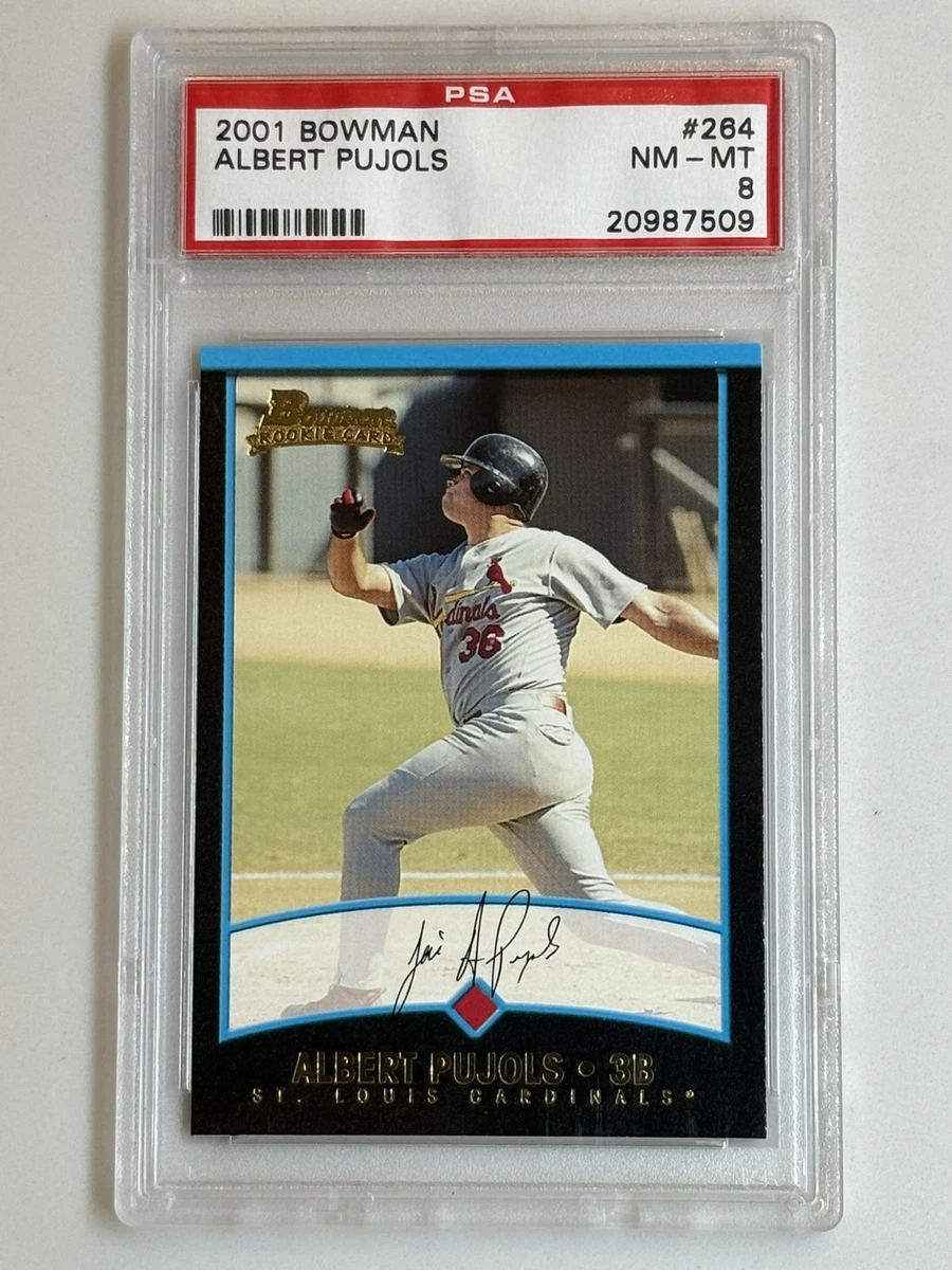 Bowman Albert Pujols Rookie Baseball Sports Trading Cards