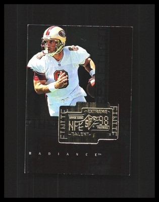 1998 Steve Young - Upper Deck SPx Finite  #289 Radiance - S1B4R2L34C20