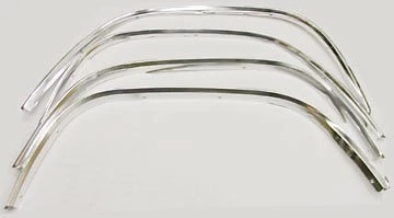 Wheel Well Opening Moldings Front & Rear 1967-72 Ford Pickup Truck