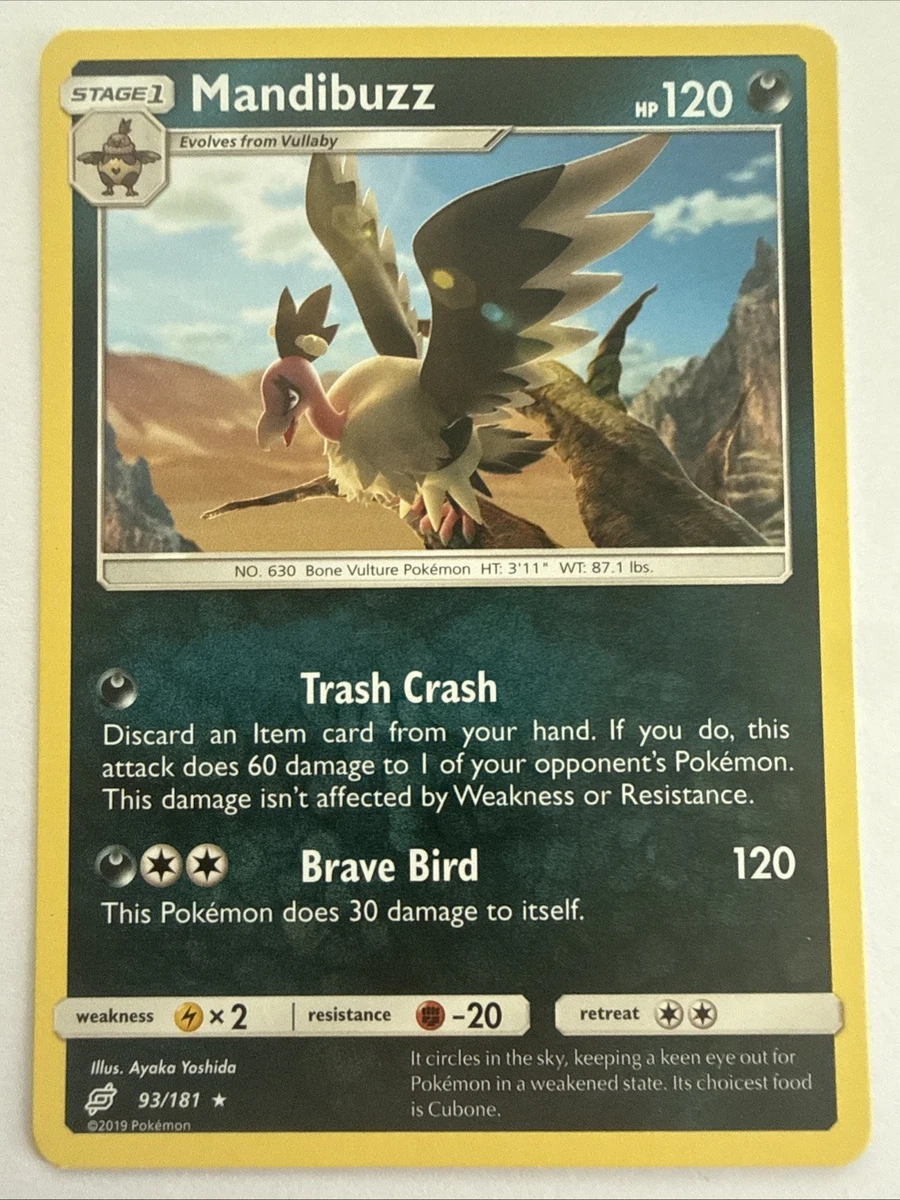 mandibuzz pokemon card value Mandibuzz Pokémon TCG Cards for sale