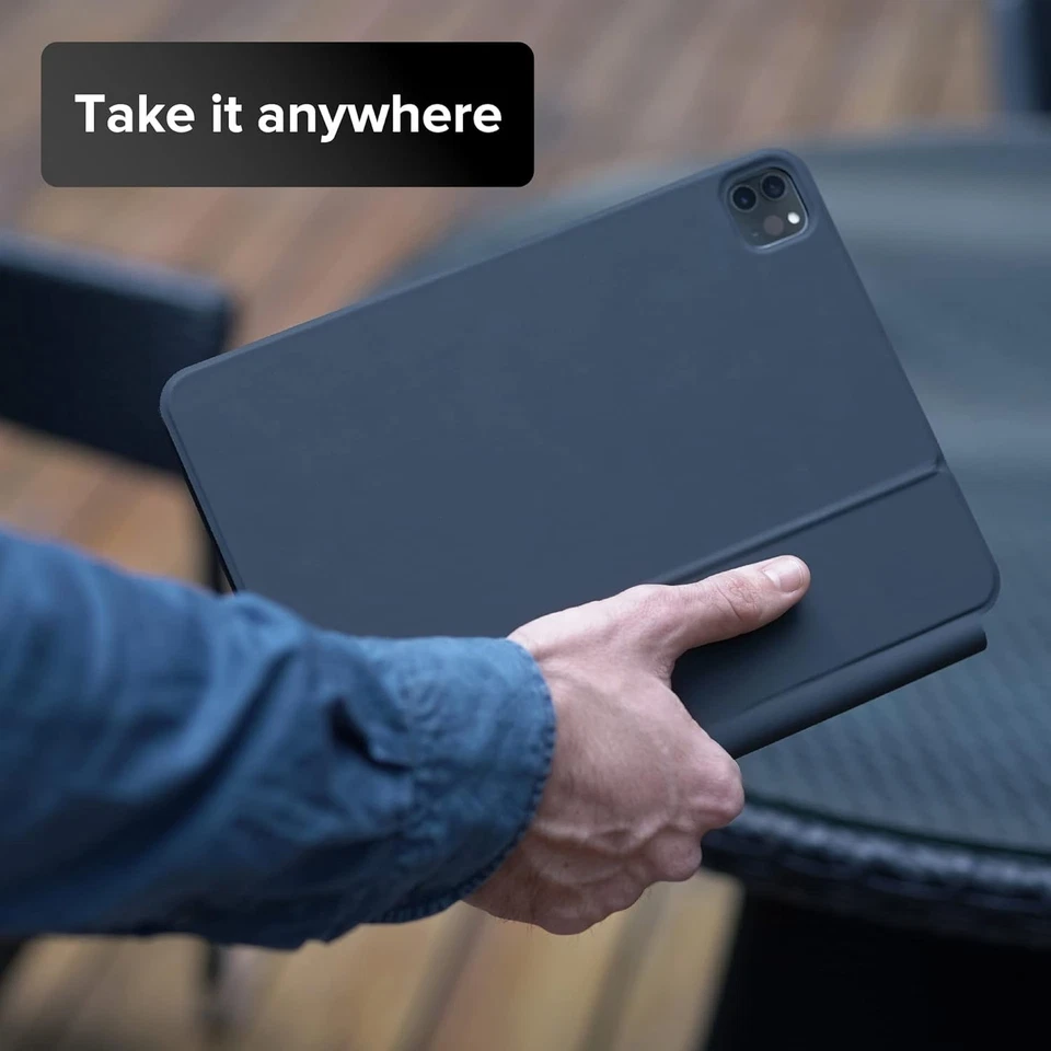 Magic Keyboard para iPad Pro 13 pulgadas (M4) 2024, estuche con teclado magnético fácil de configurar con Foto 4 de 4