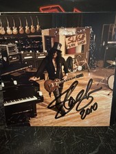 SLASH GUN N ROSES SIGNED AUTOGRAPHED CD COVER WITH BECKETT COA 2010