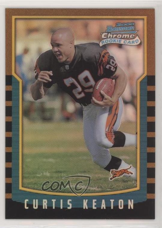 2000 Bowman Chrome Refractor Curtis Keaton #182 Rookie RC 0c37