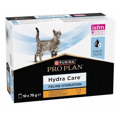 PURINA PRO PLAN Hydra Care Nassfutter für adulte Katzen 10x85 g