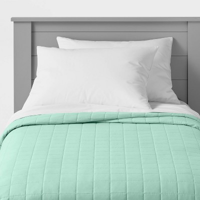 Детская палатка Twin Box Stitch из микрофибры Mint - Pillowfort 2790₽