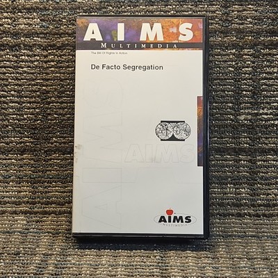 AIMS Multimedia De Facto Segregation VHS