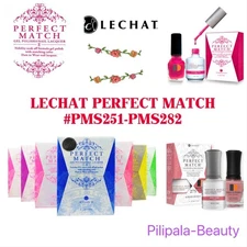 LeChat Perfect Match UV Gel Polish+Nail Lacquer Duo 0.5oz, #251-#282, CHOOSE ANY