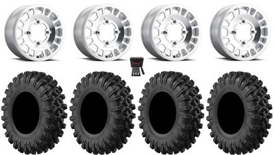 Method 412 15x6 Wheels Raw (5+1) 37'' MotoRavage XL Tires Pioneer 1K / Talon