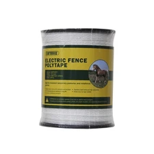 Electric Fence Polytape with 5 Conductors, 1/2 Inch 1.27cm Width, 656 Feet 20...