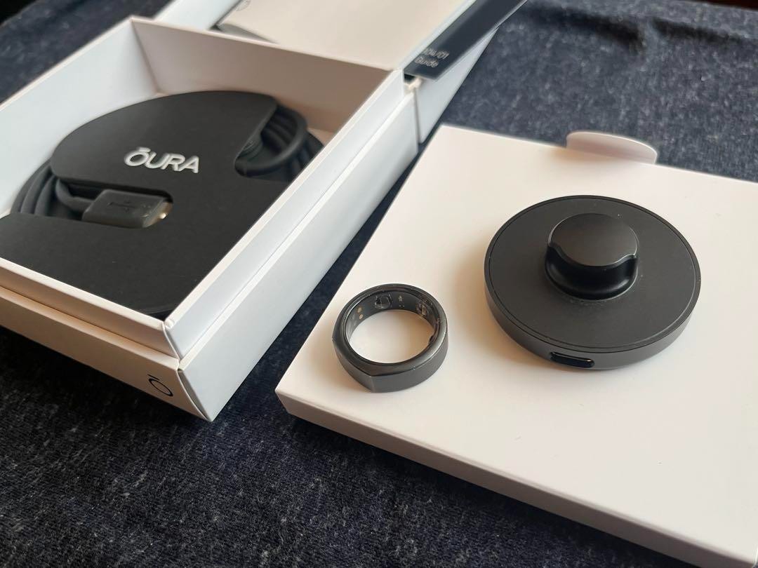 Oura Ring Gen3 Heritage Stealth color Size US9 With Original