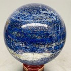 Natural Lapis lazuli Sphere Quartz Crystal Ball Reiki Healing 1040G — photo 2