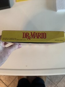 Dr. Mario Nintendo NES Box & Manual Only &ndash; NO GAME - Authentic