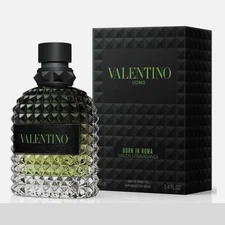 Valentino Uomo Born In Roma Green Stravaganza EDT 3.4 oz Spray for Men New Box