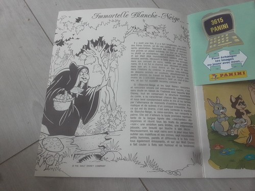 FULL ALBUM WALT DISNEY SNOW WHITE AND THE 7 DWARFS PANINI VG - Picture 8 of 15