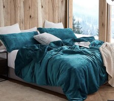 Coma Inducer Oversized Comforter Set Softer Than Soft- Deep lagoon Twin Xlong