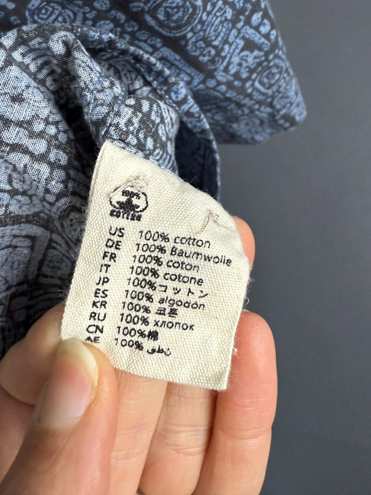 Customized Version Men's Patterned Short Sleeve B… - image 4