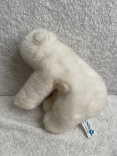 Vintage Sea World Polar Bear Plush Stuffed Animal Seaworld Club Exclusive