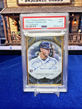 2022 TOPPS TRANSCENDENT COLLECTION AUTO #ST SPENCER TORKELSON ROOKIE 17/20 PSA 9